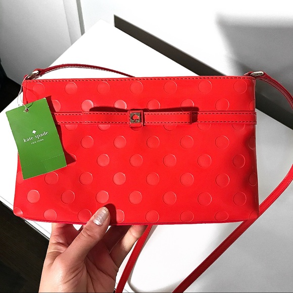 kate spade Handbags - KATE SPADE ♠️ Red 'Camila Street' Crossbody Bag!❤️